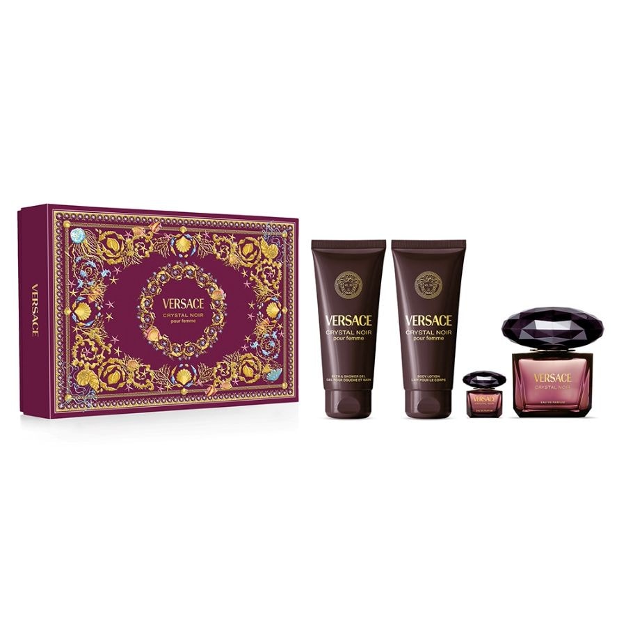 Versace - Crystal Noir 4 pcs SET